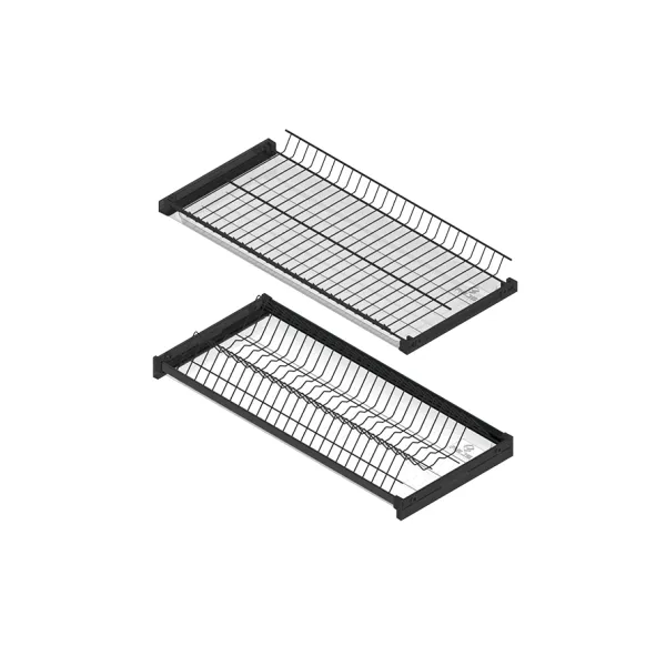 Dish rack 2-piece 310, with two trays, MW450mm, chrome