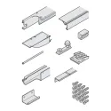 Profile HAWA F-CONCEPTA 3 doors 2 R aluminium