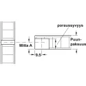 Connector housing, Rafix 20 system, plastic