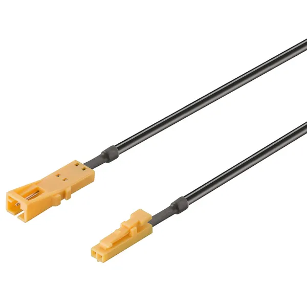 Laidas prailginimo 12V šviestuvams L2000mm, juoda Loox3