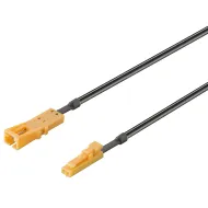 Laidas prailginimo 12V šviestuvams L2000mm, juoda Loox3