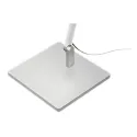 Baseplate for Roxxane Office luminaire, steel, matt white
