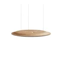 Pendant light, Nimbus Lighting Pad Lounge Vario, acoustic pad, black ink, black cherry
