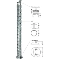 Cable guide, Link design