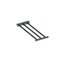 Insert for pants MODUS Closet 175x442mm, dark brown metallic