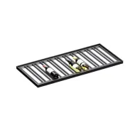 Įdėklas buteliams MODUS Kitch G520mm, 100x505mm, tamsi ruda metallic