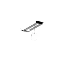 Įdėklas taurėms MODUS Kitch 100x441mm, tamsi ruda metallic