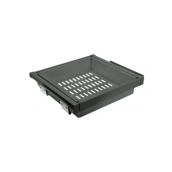 Drawer with metal basket W900mm with soft closing, gray anthracite