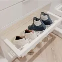 Drawer for shoes W600mm with soft closing, white