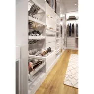 Drawer for shoes W900mm with soft closing, white