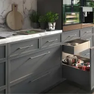 Rankenėlė CAPRI CC256mm, L266mm, matinė juoda