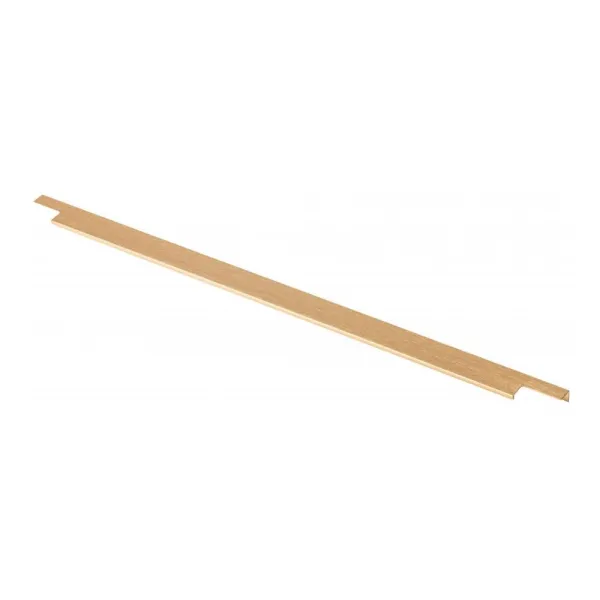Profile handle LIND, screw fixing, L796mm polished gold 