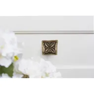 Handle retro 33x33mm bronze 