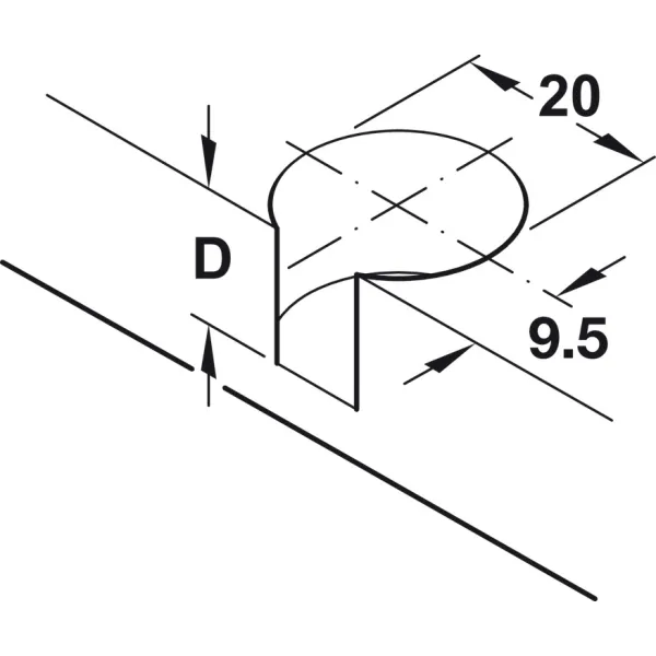 Connector housing, Rafix Tab 20, plastic, with sliding cover cap