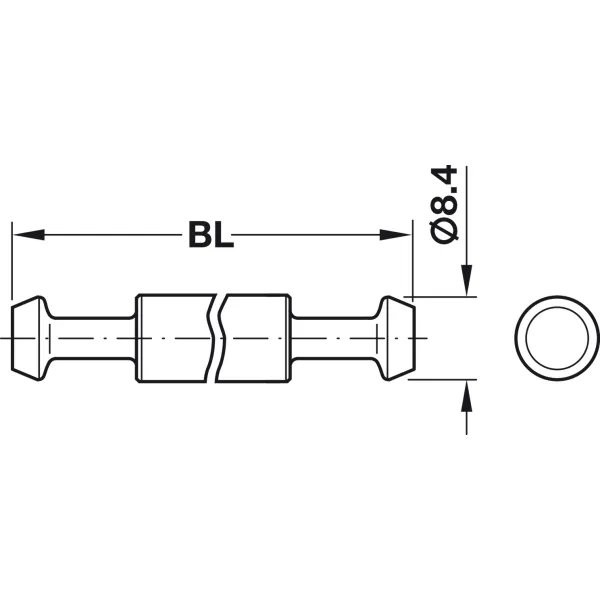 Sąvarža dviguba MAXIFIX B35