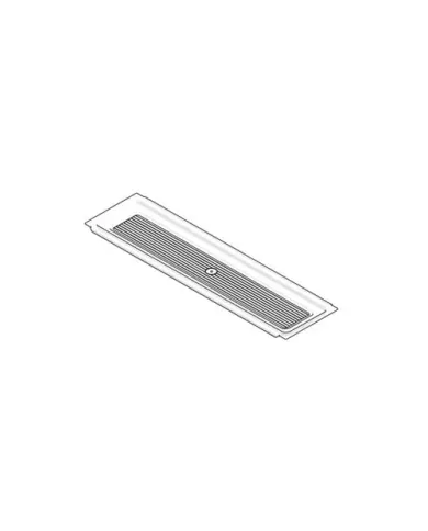 Tray for dish rack W900mm plastic transparent
