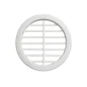 Ventilation grill round Ø47mm white