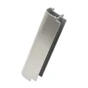 Plinth corner 90° H150mm aluminum