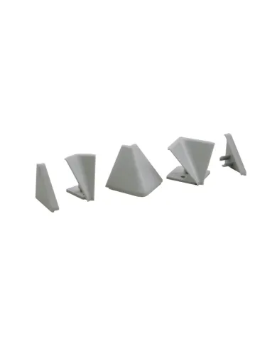 Backsplash accessories light gray