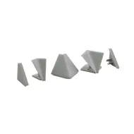Backsplash accessories light gray