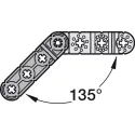 Universal connector, Häfele Ixconnect UC 16x64mm