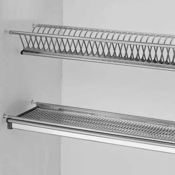 Dish rack 2-piece W800mm stainless steel