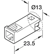 Laidas prailginimo 12V šviestuvams AVG18 L2000mm, Loox5