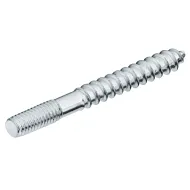 Wood to metal dowels, Without drive