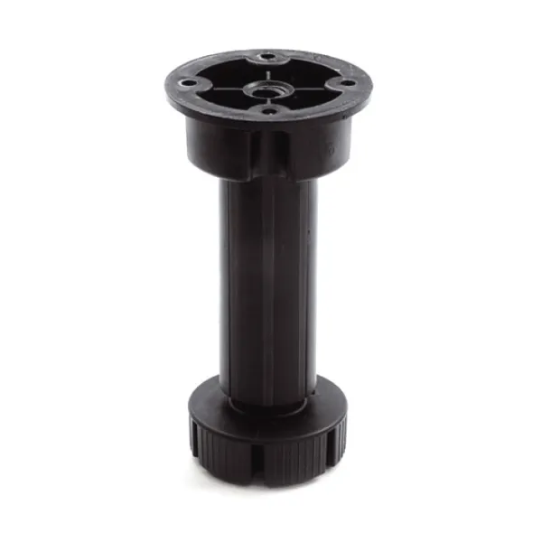 Leg adjustable with base H120mm plastic