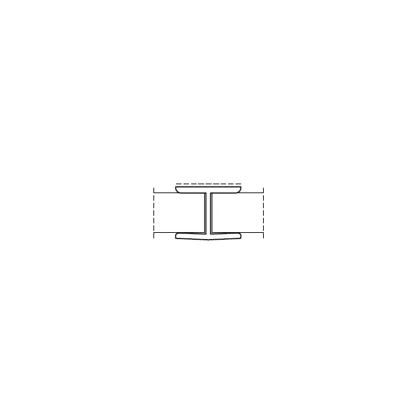 Plinth joint H100mm
