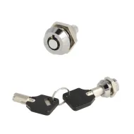 Push lock for sliding glass sliding doors MINI Ø12x10mm