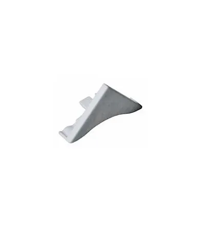 Endcap for SLIMLINE backsplash, left/right, aluminum
