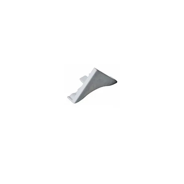 Endcap for SLIMLINE backsplash, left/right, aluminum