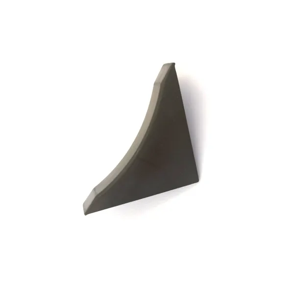 Endcap for SLIMLINE backsplash, left/right, white