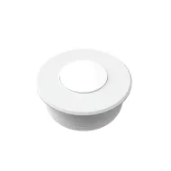 Jungiklis bevielis įfrezuojamas Mini35 PushPower Ø40mm, balta S