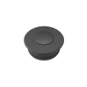 Jungiklis bevielis įfrezuojamas Mini35 PushPower Ø40mm, juoda S