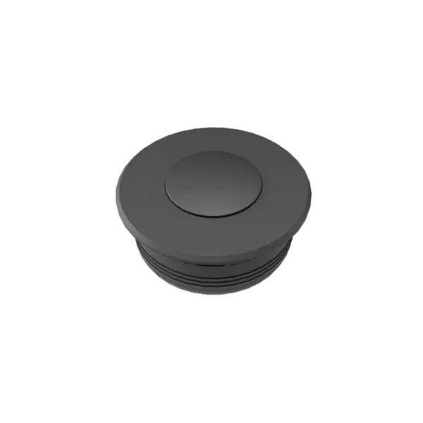 Adhesive or millable push button Ø40mm (black)
