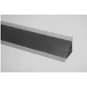 Backsplash small aluminum equal to L3000mm