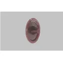 Cover cap for wood screw Ø12mm cherry