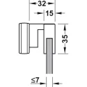 Surface mounted light, LED 1153 24V