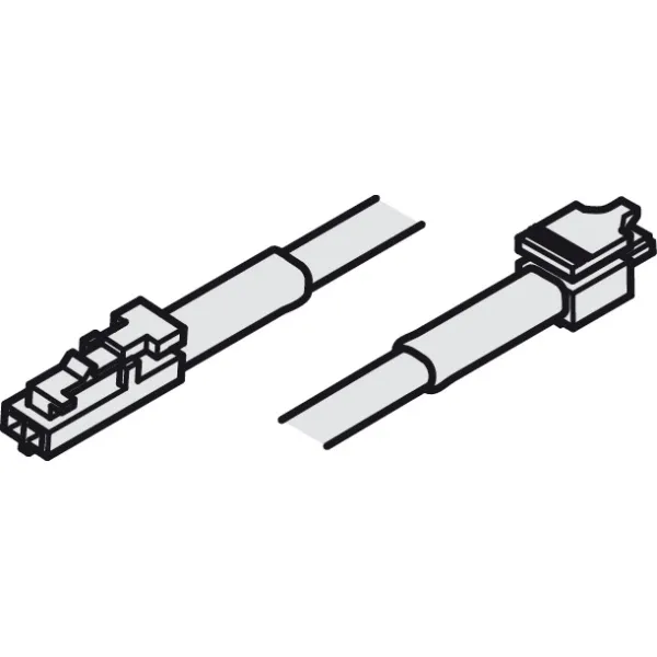 Lead, for Häfele Loox 12V modular with snap-in connector