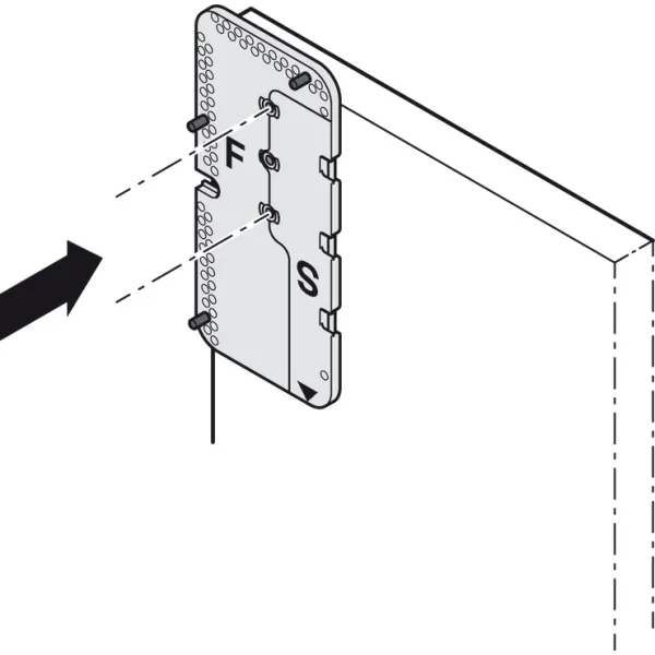 Drilling jig, Häfele, Free space