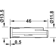 Door sensor switch, Häfele Loox Modular for snap-in connector