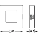 Door sensor switch, Häfele Loox Modular for snap-in connector