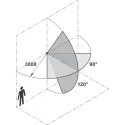 Motion detector, Häfele Loox Modular for snap-in connector