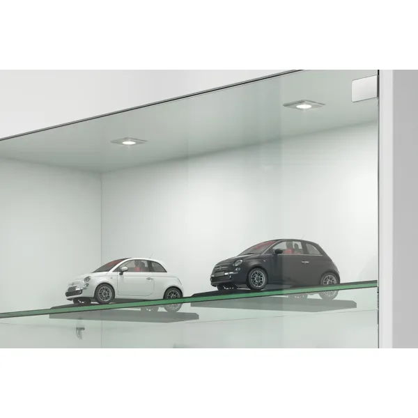 Šviestuvas LED2040 12V 1,5W Ø35mm, šalta balta šviesa 5000K