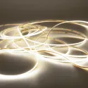 Juosta COB LED 2M, 24V, 3mm, monochromatinė, 3,8W/m, šilta balta šviesa 3000K, 5m