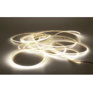 Juosta COB LED 2M, 24V, 3mm, monochromatinė, 3,8W/m, šilta balta šviesa 3000K, 5m
