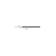 Juosta COB LED 2M5C, 24V, 5mm, monochromatinė, 6W/m, šilta balta šviesa 3000K, 20m