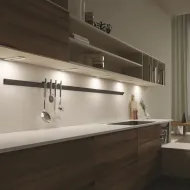 Šviestuvas LINEO 24V/5W juodas, šilta balta šviesa 3000K